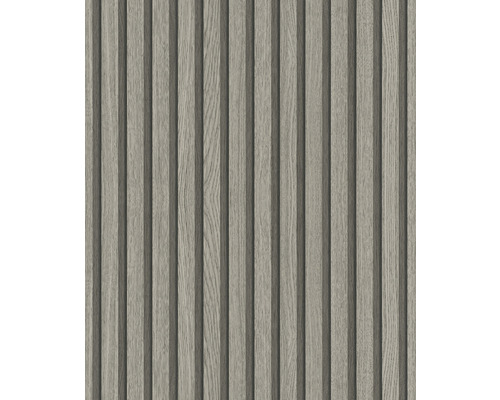 Holzpaneel mit vertikalen Lamellen zur Wandgestaltung