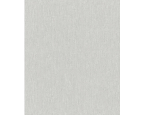 Vliestapete 33964 Botanica Uni Textil-Optik grau Nahaufnahme einer hellen, strukturierten Tapete.