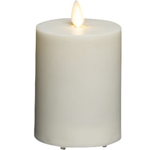 Bougie pilier LED décorative