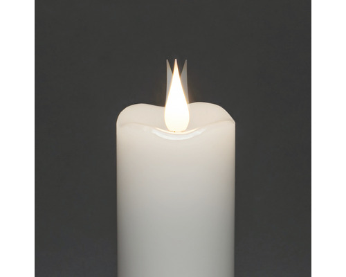 Bougie LED décorative avec flamme vacillante