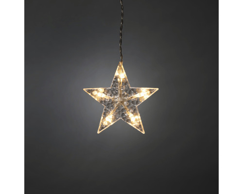 Guirlande lumineuse décorative à LED en forme d''étoile à suspendre