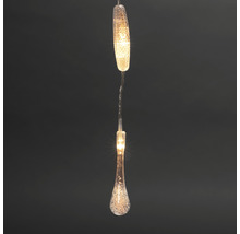 Guirlande lumineuse LED décorative avec éléments en forme de goutte pour l''intérieur