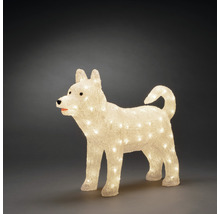 Dekofigur Hund, beleuchtet, für den Innen- und Aussenbereich