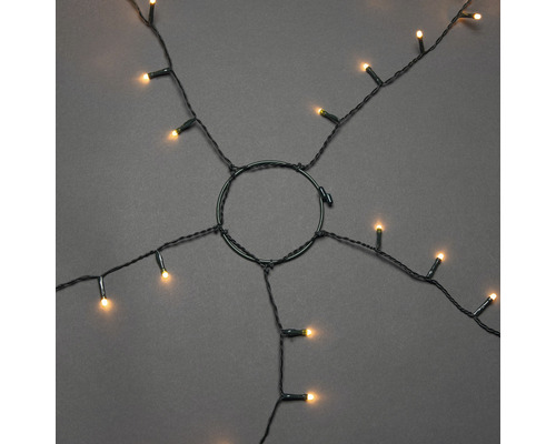 Lichterkette mit Ring für den Weihnachtsbaum