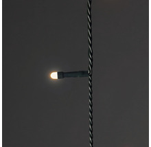 Lichterkette mit einer warm leuchtenden LED