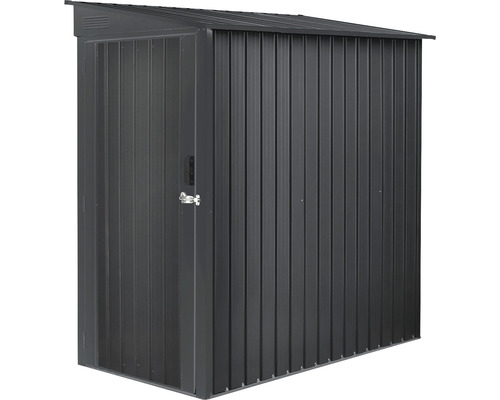 Abri de jardin en métal avec porte verrouillable