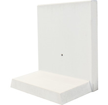 L-Stein Winkelstein Sichtbeton bewehrt grau 100 x 12 x 105 cm Fusstiefe = 60 cm