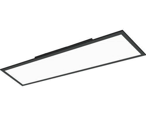 Panneau LED Smart Light 33,5 W 4150 lm CCT teintes de blanc réglables 30x120 cm noir - Compatible avec SMART HOME by hornbach