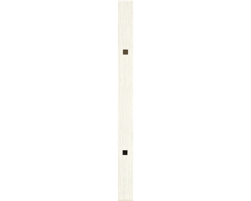 Frise Trame blanc 40x3 cm