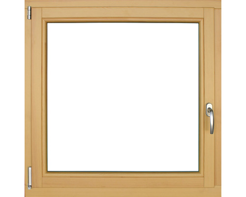 Fenêtre en bois 1 vantail ARON Renova pin laqué S20 pin 1050x1200 mm tirant gauche