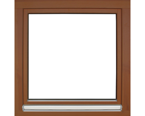 Holzfenster mit Rahmen