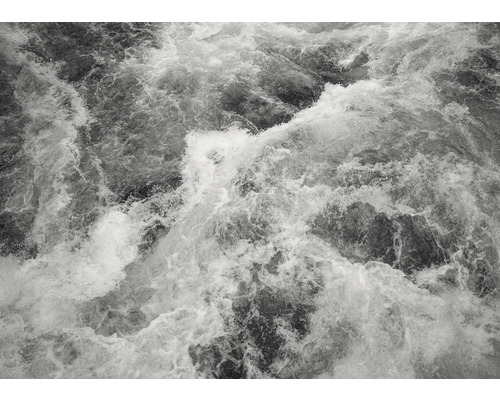Papier peint panoramique intissé X7-1077 Wildest Water 7 pces 350 x 250 cm Gros plan sur de l''eau écumante