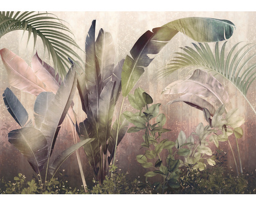Papier peint panoramique intissé X7-1079 Rainforest Mist 7 pces 350 x 250 cm