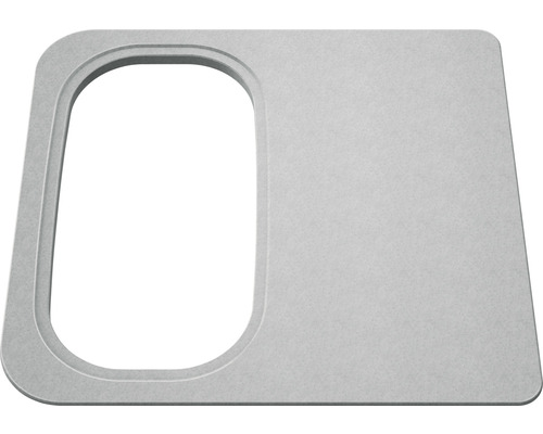 Planche à découper Blanco en plastique aspect marbre lxhxL 370x15x405 mm 218796 Plan de toilette avec découpe pour vasque