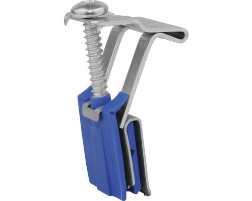 Set d'élément de serrage Blanco pour évier en acier inoxydable 14 pièces 211799 Clip de fixation rapide avec vis pour cloisons sèches