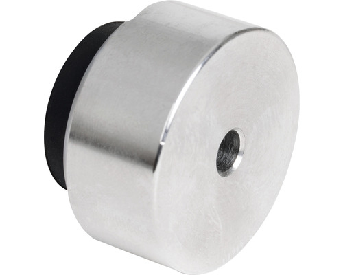 Butoir de porte métallique avec tampon en caoutchouc