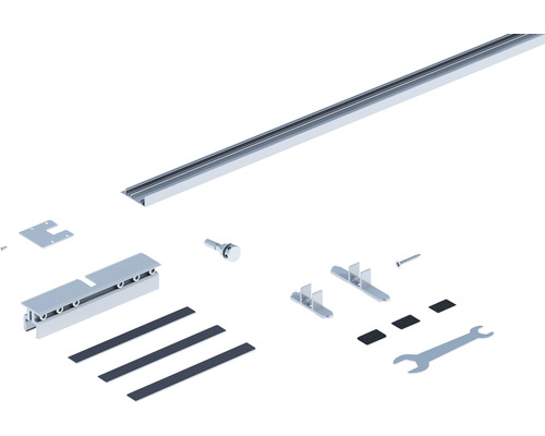 Knauf Klemmbacken für Glastürblatt 120 kg Pocket Kit Schiebetürsystem Knauf Klemmbacken für Glastürblatt 120 kg Pocket Kit Schiebetürsystem