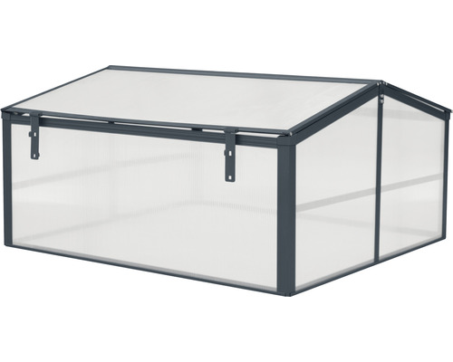 Châssis de culture avec plaques en polycarbonate et cadre en aluminium