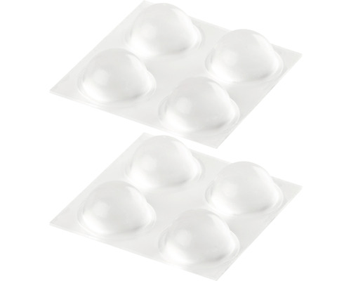 Deux blisters de patins pour meubles autocollants