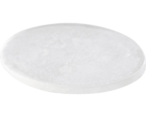 Plaque de verre ronde