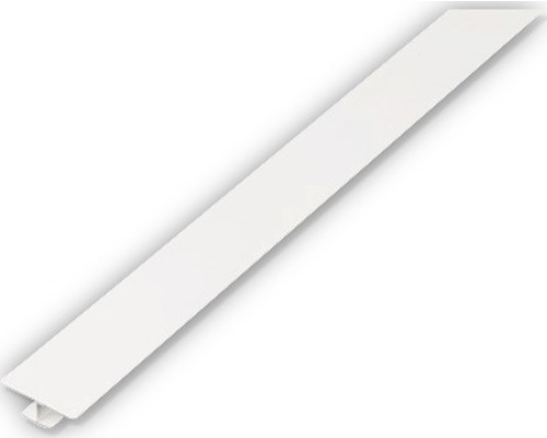 H-Profil PVC weiss 25 x 4 x 12 x 12 mm 2 m