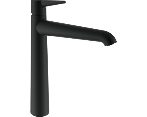 Waschtischarmatur für Aufsatzwaschbecken LAUFEN Pure schwarz HF901714428000 Schwarze Waschtischarmatur