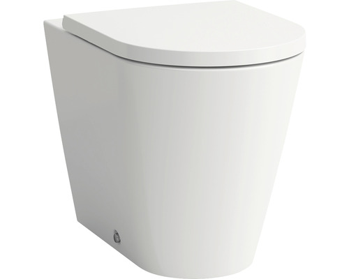 Stand-WC LAUFEN Kartell Tiefspüler ohne Spülrand weiss ohne WC-Sitz H8233370000001