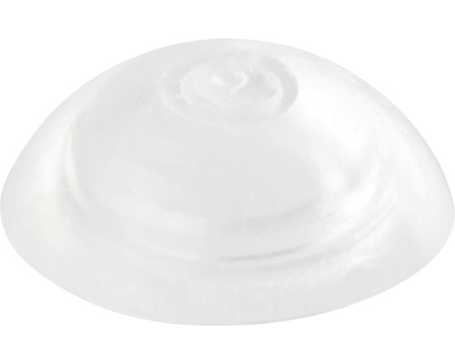 Tarrox Wandpuffer Ø 30 x 13 mm selbstklebend Kunststoff transparent 2 Stück Weisser Duschhocker zur Verwendung in der Dusche