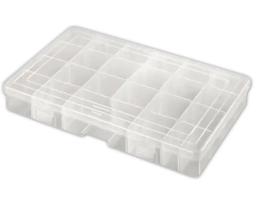 KETER Kleinteilemagazin für Tragekoffer Organizer Caddy L transparent