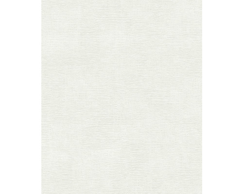 Papier peint intissé 102925 Wallton uni blanc Papier peint structuré blanc
