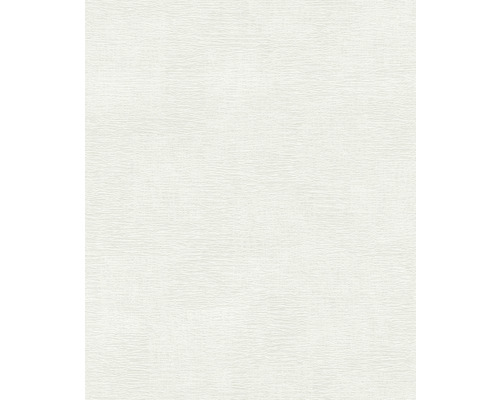 Papier peint intissé 102932 Wallton uni blanc Papier peint texturé