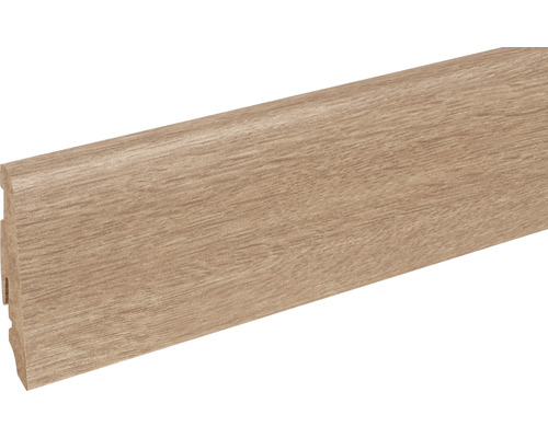 SKANDOR Sockelleiste Eiche FOEI443 FU60L 19x58x2400 mm Sockelleiste in Holzoptik