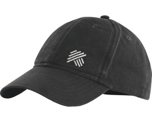 6-Panel Baseball Kappe Hammer Workwear schwarz