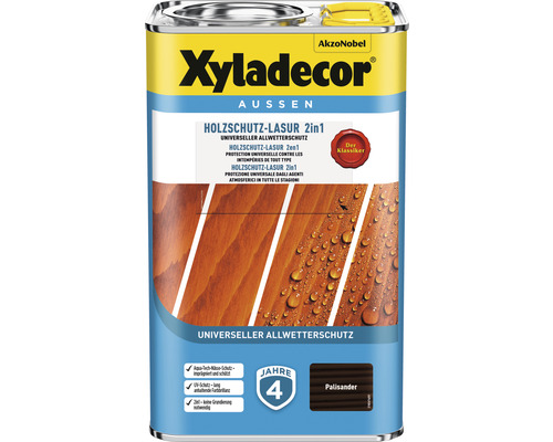 Lasure de protection du bois XYLADECOR palissandre 4 l