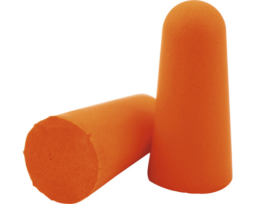 Bouchons de protection pour oreilles Maurerlob orange 200 pièces