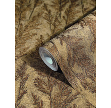 Rouleau de papier peint avec motif de feuilles