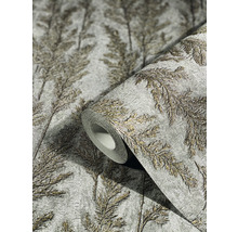 Rouleau de papier peint vinyle avec motif végétal