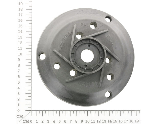 Roue de pompe circulaire en plastique