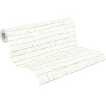 Vliestapete 34399-2 Boys & Girls 6 Ziegelstein grau