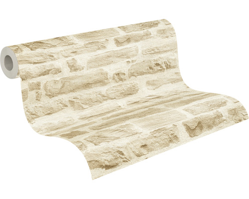 Tapetenrolle mit Steinmuster