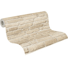 Rouleau de papier peint avec motif de brique