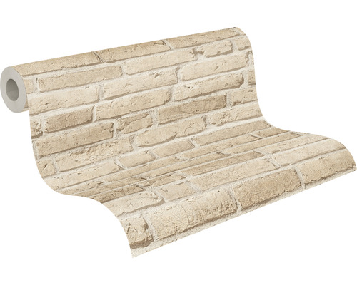 Tapetenrolle mit Backsteinmuster