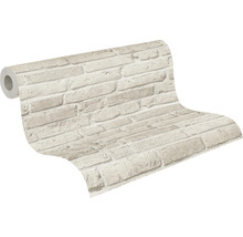 Rouleau de papier peint motif brique
