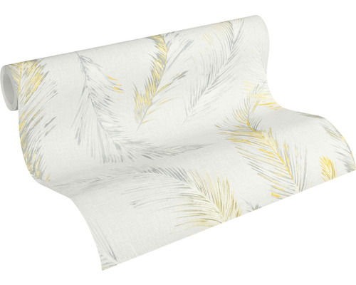 Rouleau de papier peint avec motif de plumes