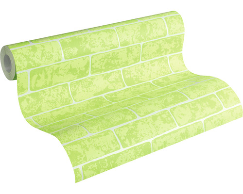 Rouleau de papier peint motif brique