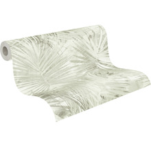 Papier peint intissé 36385-4 Attractive 2 feuille de palmier vert clair