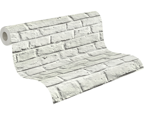 Rouleau de papier peint avec motif de briques