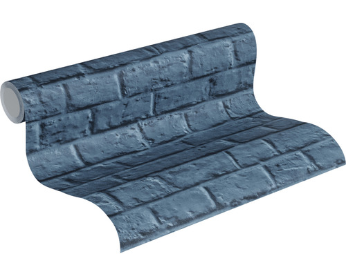 Rouleau de papier peint avec motif de briques