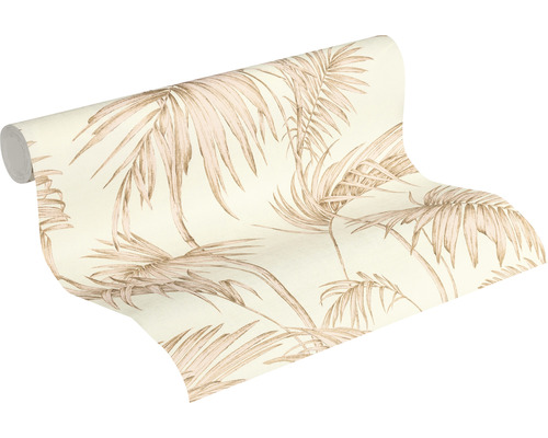 Tapetenrolle mit Palmenblattmuster