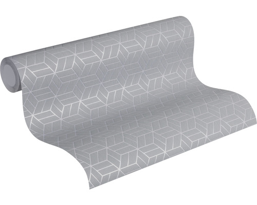 Rouleau de papier peint avec motif géométrique